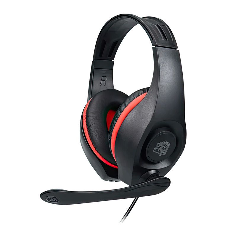 Headset ELG OROCHI, Driver 40mm, Preto e Vermelho, HGOI1