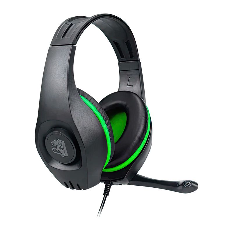 Headset ELG OROCHI, Driver 40mm, Preto e Verde, HGOI2