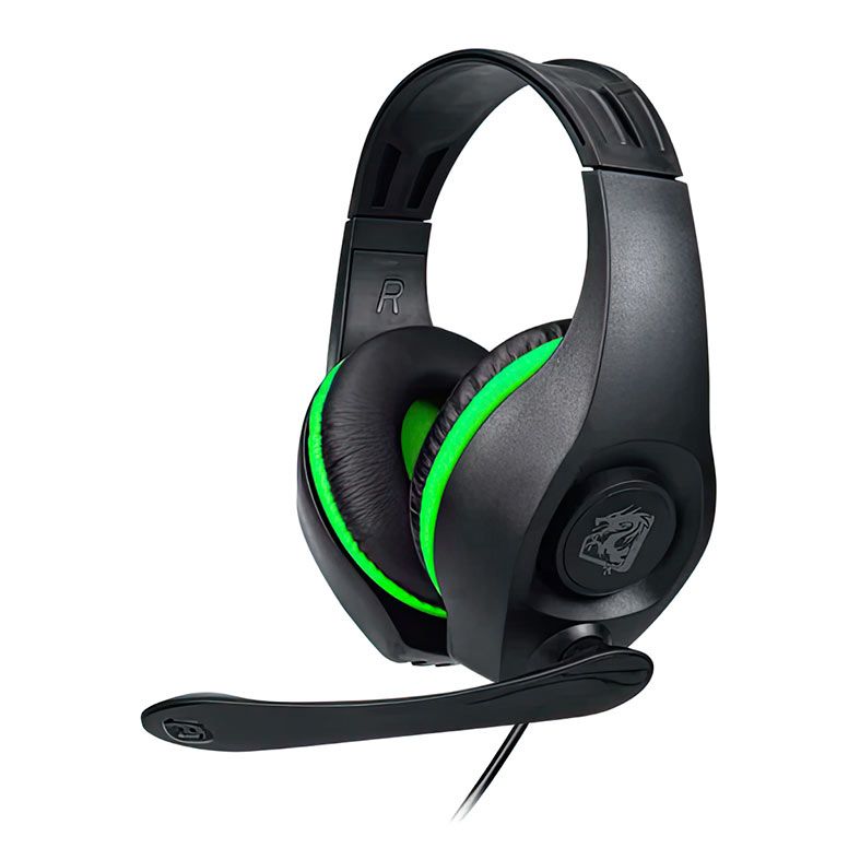Headset ELG OROCHI, Driver 40mm, Preto e Verde, HGOI2