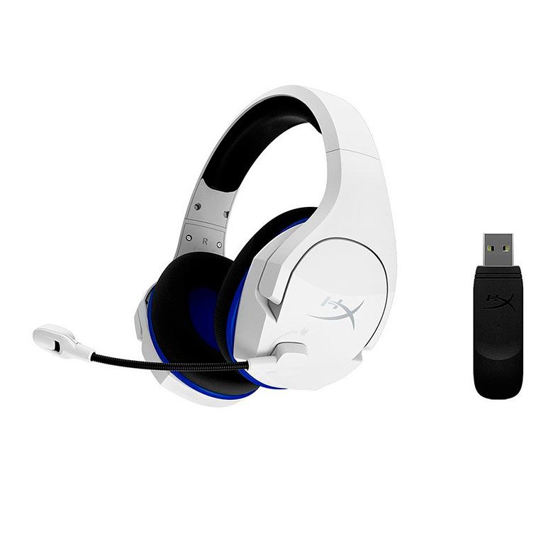 Headset Gamer HyperX Cloud Stinger Core Wireless, Som Surround 7.1, Drivers 40mm, Branco, HHSS1C-KB-WT/G