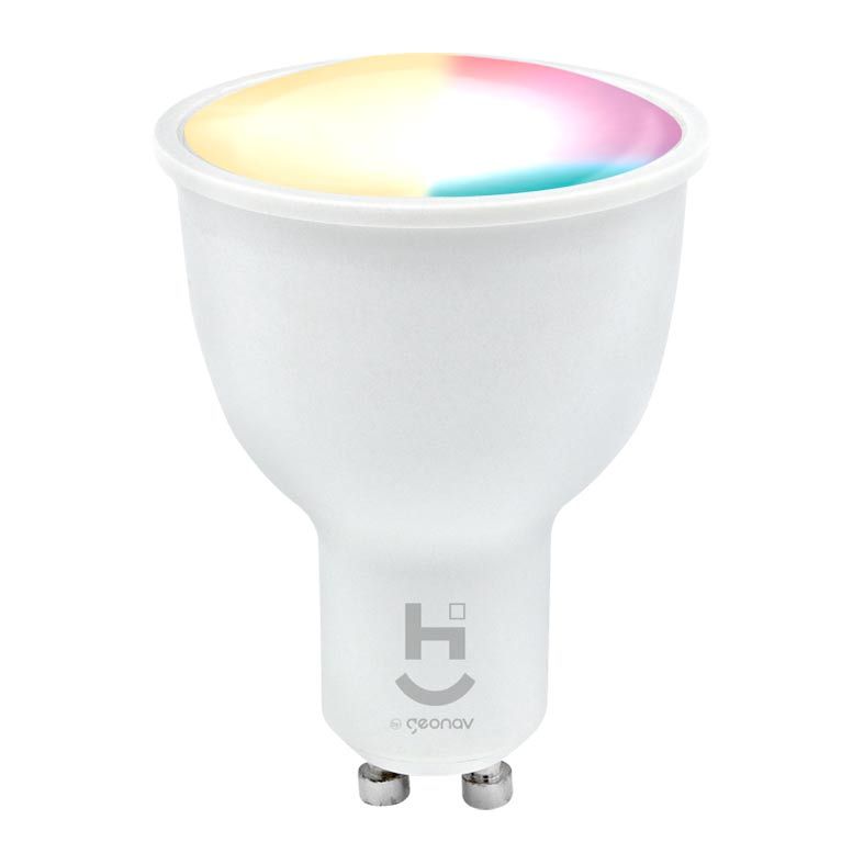 Lampada Dicroica Geonav Wi-Fi Quente e Frio Branca, HIG10QF