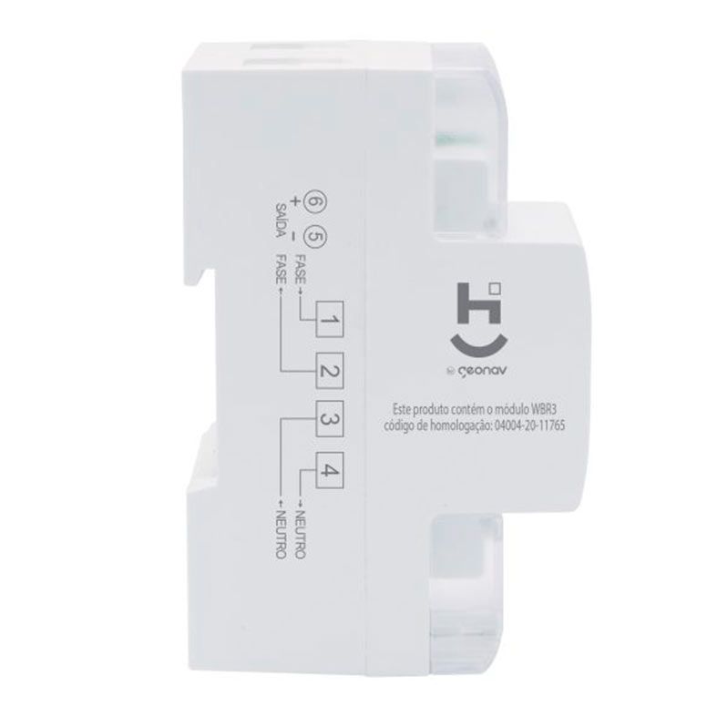 Medidor Monofasico 65A Geonav, HISB65A