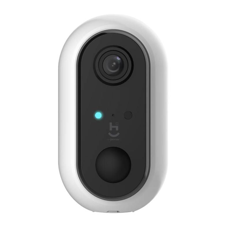 Camera com Bateria Geonav Full HD 1080p Wi-Fi Branca, HISCBT