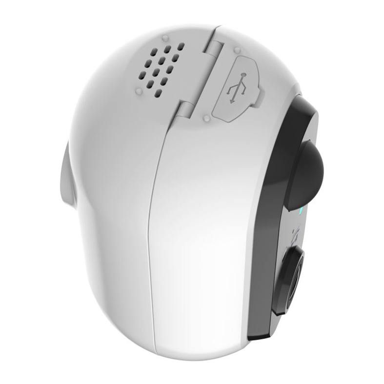 Camera com Bateria Geonav Full HD 1080p Wi-Fi Branca, HISCBT
