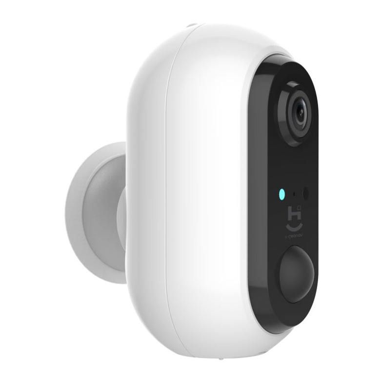Camera com Bateria Geonav Full HD 1080p Wi-Fi Branca, HISCBT