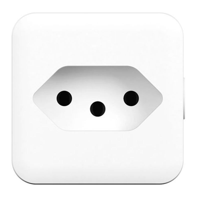 Adaptador de Tomada Inteligente Geonav, Wi-Fi, Bivolt, Branco, HITM10A