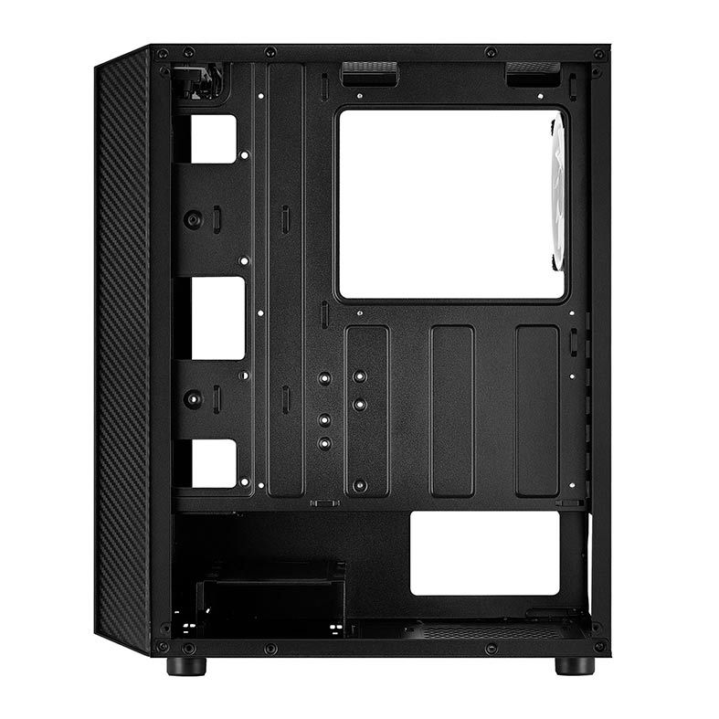 Gabinete AeroCool Hive Vidro Temp Preto, HIVE-G-BK-v3