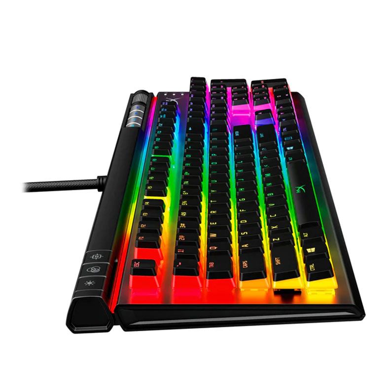 Teclado Mecânico Gamer HyperX Alloy Elite 2, RGB, Switch Red, Preto, HKBE2X-1X-LA/G