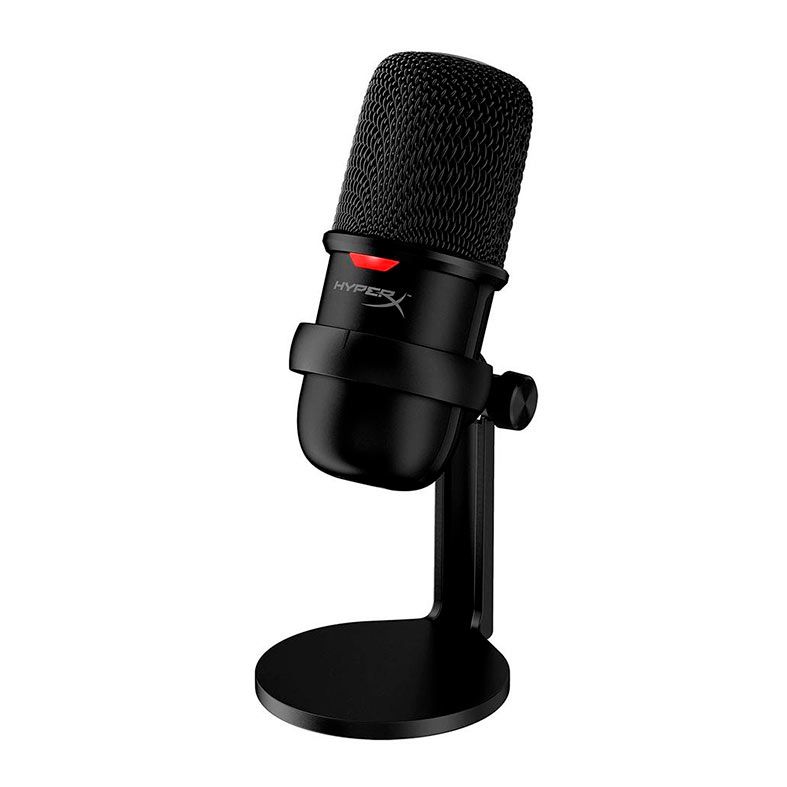 Microfone HyperX Solocast, USB, Preto, HMIS1X-XX-BK/G