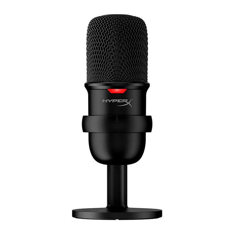 Microfone HyperX Solocast, USB, Preto, HMIS1X-XX-BK/G