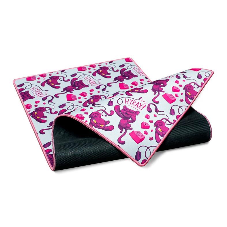 Mousepad Gamer Motospeed Hyrax HMP901 900X400 Ilustrado Branco, HMP901W
