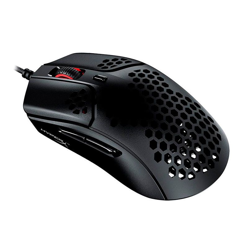 Mouse Gamer HyperX Pulsefire Haste, RGB, 16000DPI, 6 Botoes, Preto, HMSH1-A-BK/G