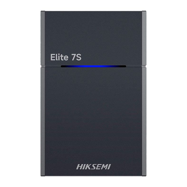 SSD Portatil Hiksemi Elite 7S, 1TB, USB 3.2/USB-C, Cinza, HS-ESSD-ELITE-7S-1T