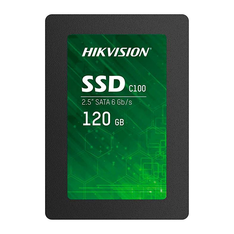 SSD Hikvision C100, 120GB, 2.5, Sata III 6GB/s, Leitura 550MB/s, Gravacao 420MB/s, HS-SSD-C100-120G