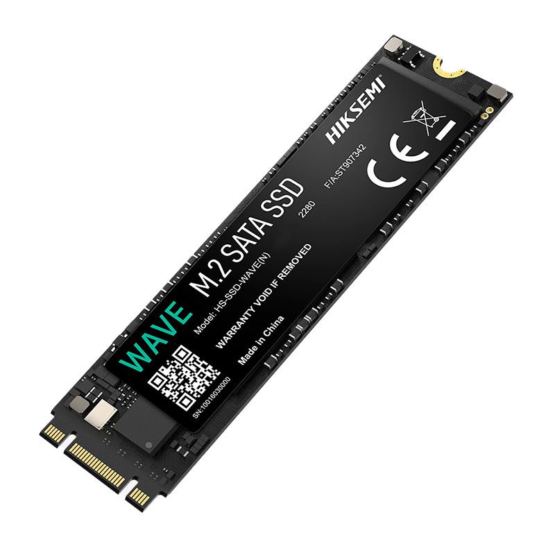 SSD Hiksemi Wave 1024G, M.2 Sata, Leitura 560 MB/s, Gravacao 510 MB/s, HS-SSD-WAVE-N-1024G
