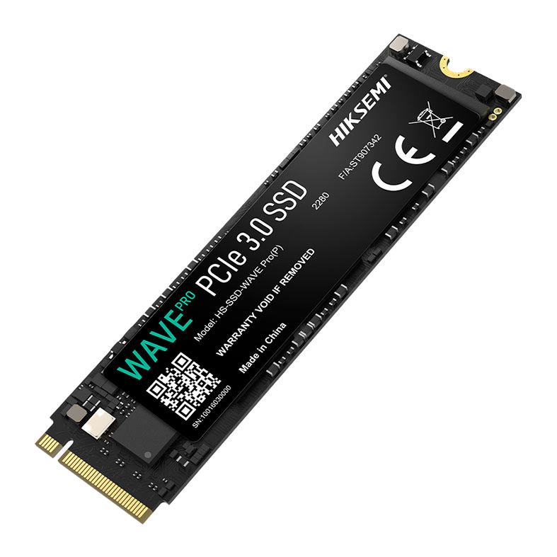 SSD Hiksemi Wave Pro, 512GB, M.2 2280,  PCIe NVMe, Leitura 3500MB/s, Gravacao 1800MB/s, HS-SSD-WAVE-PRO-P-512G