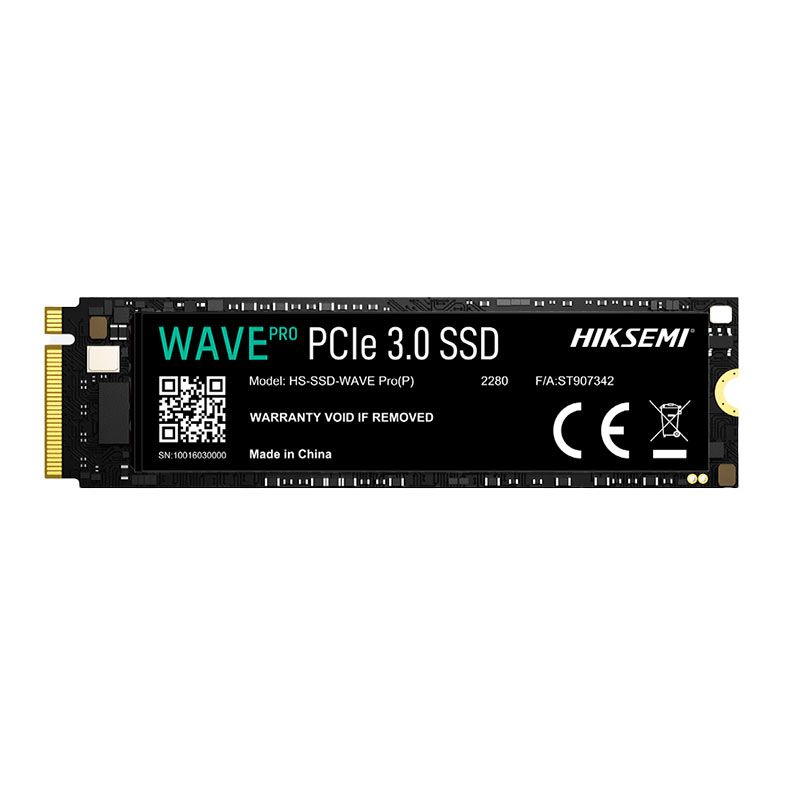 SSD Hiksemi Wave Pro, 512GB, M.2 2280,  PCIe NVMe, Leitura 3500MB/s, Gravacao 1800MB/s, HS-SSD-WAVE-PRO-P-512G