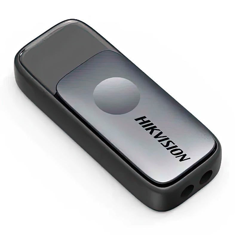 Pen Drive Hikvision M210S, 128GB, USB 3.2, Preto e Cinza, HS-USB-M210S-128G