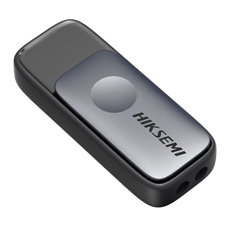 Pen Drive Hiksemi Pully U3, 32GB, USB 3.2, Preto e Cinza, HS-USB-M210S-32G-U3