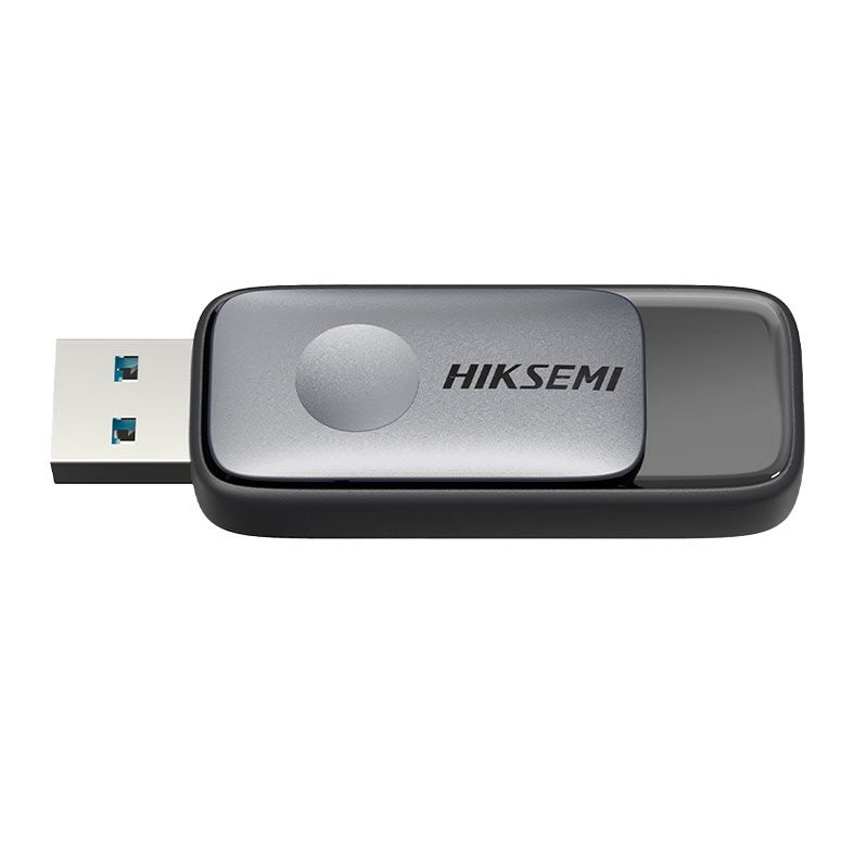 Pen Drive Hiksemi Pully U3, 32GB, USB 3.2, Preto e Cinza, HS-USB-M210S-32G-U3