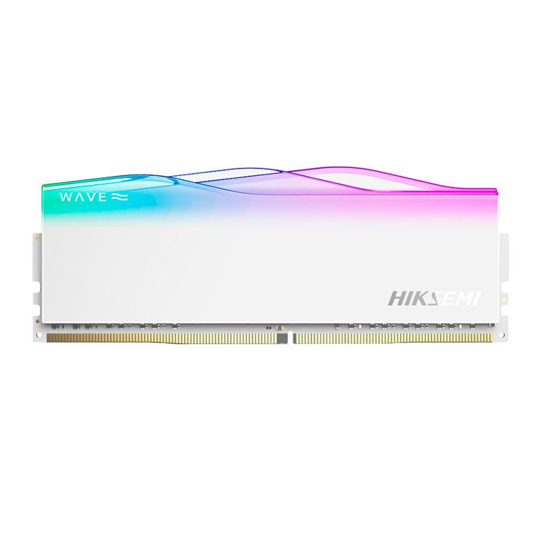 Memoria Hiksemi Wave, RGB, (1x8GB), DDR4, 3600MHz, Branco, HSC408U36A02Z4