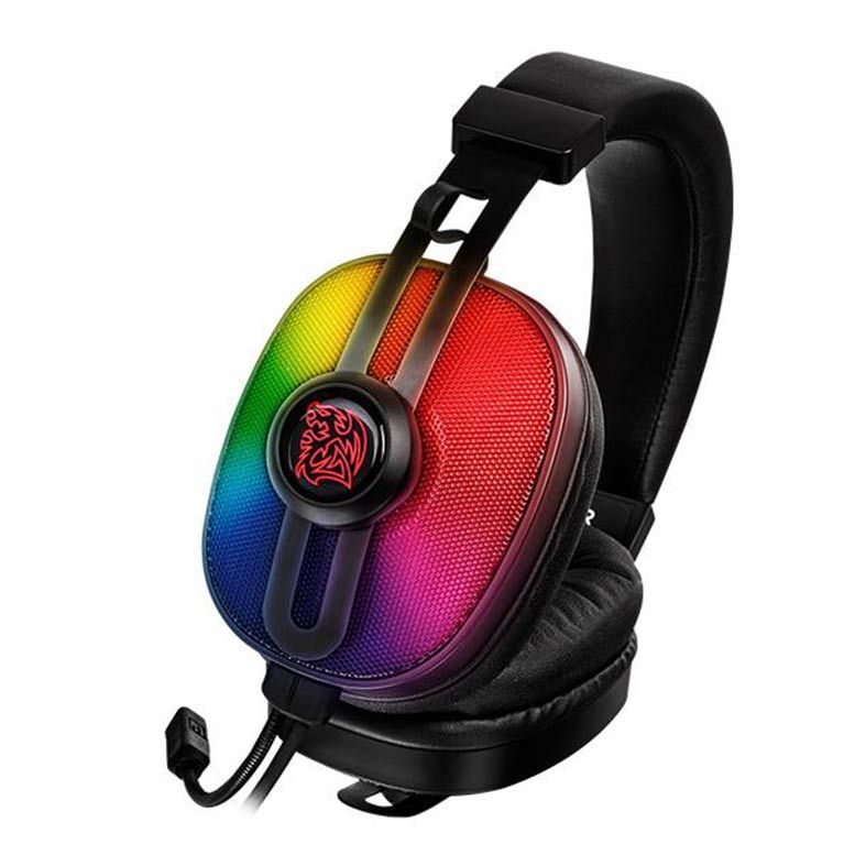 Headset Gamer Thermaltake Tt Esports Pulse G100 RGB, HT-PLS-ANECBK-28