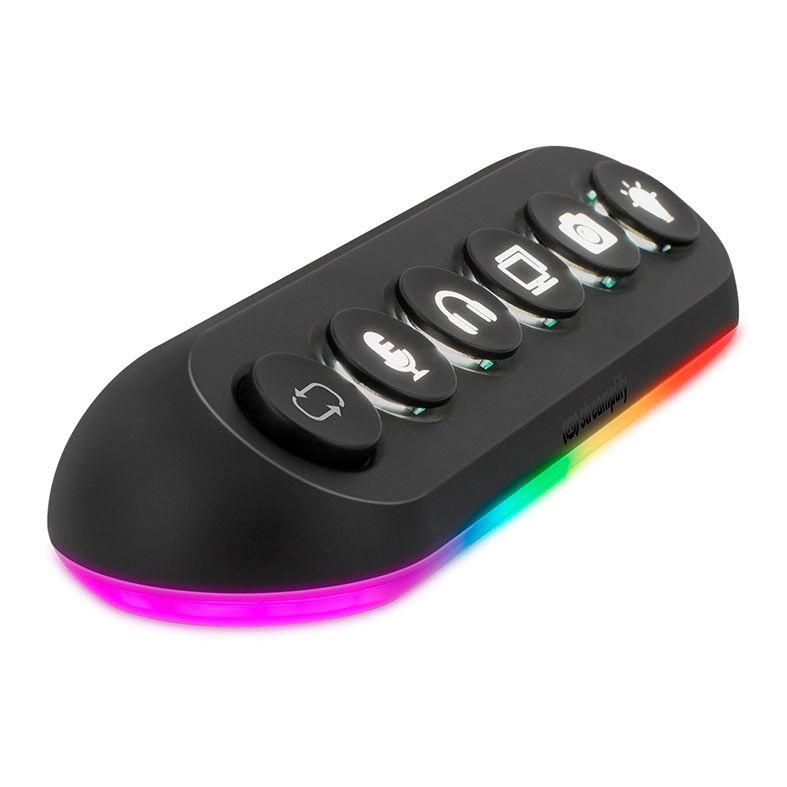 Hub Streamplify Deck 5, RGB, 5 Portas 3.0, Preto, HUBDECK5-RGB