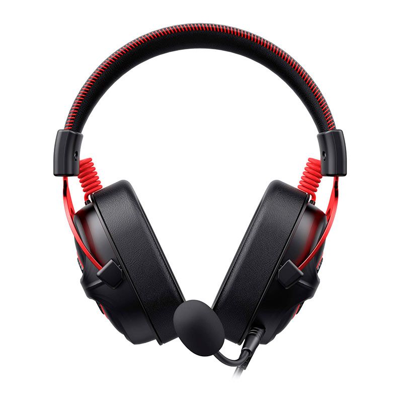 Headset Gamer Havit H2002E Pro, Drivers 60mm, Preto e Vermelho, HVGMH-H2002E-PRO-BR