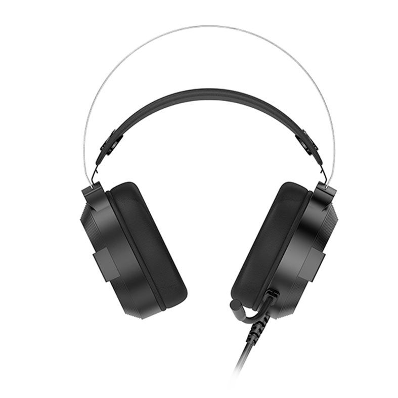 Headset Gamer Havit H2026D, RGB, Drivers 50mm, Preto, HV-H2026D