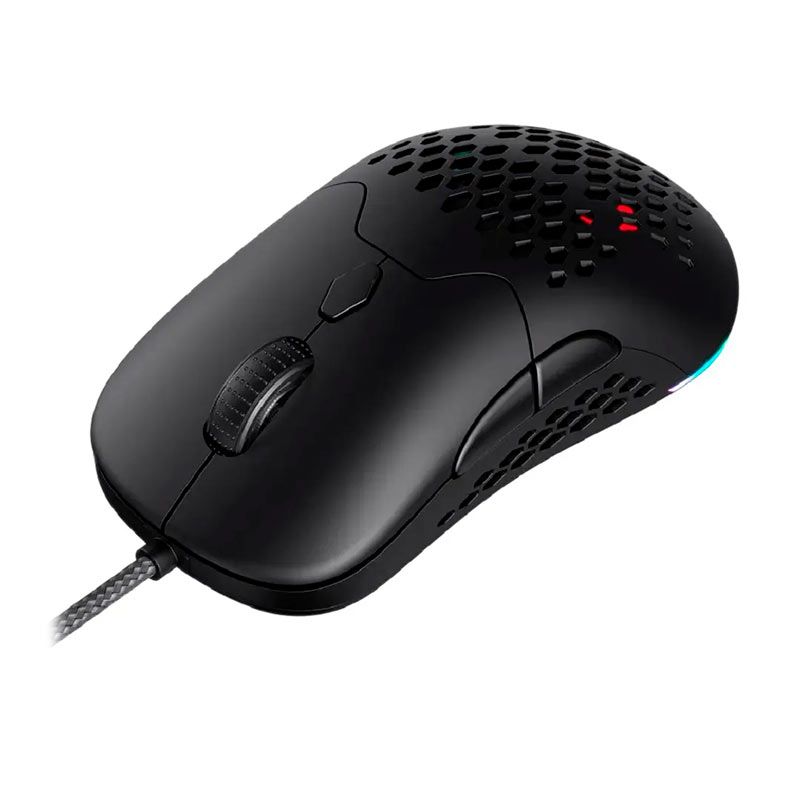 Mouse Gamer Havit MS963, RGB, USB, 12400DPI, 7 Botoes, Preto, HVMS-MS963-BK