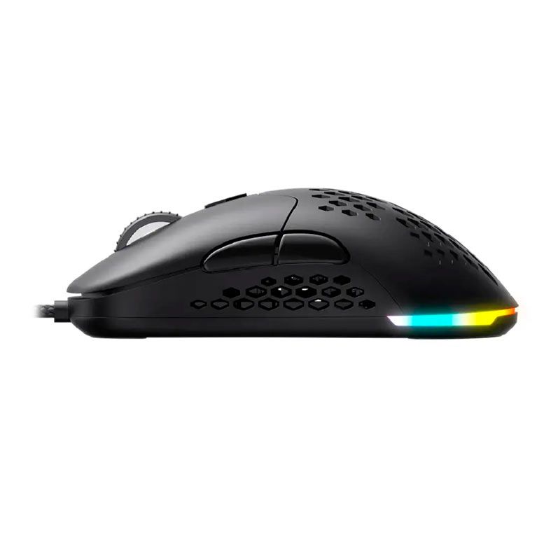 Mouse Gamer Havit MS963, RGB, USB, 12400DPI, 7 Botoes, Preto, HVMS-MS963-BK