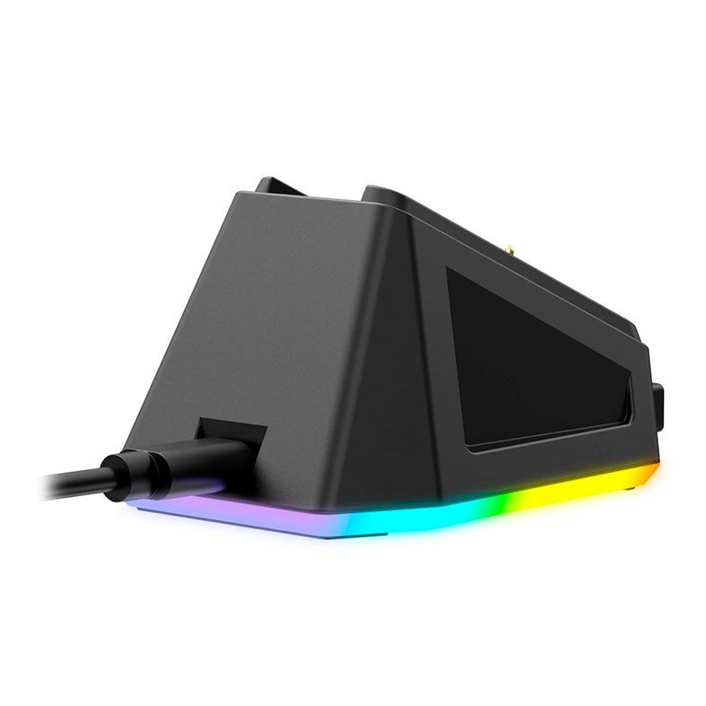Mouse Gamer Havit MS979WB, RGB, Wireless, 19000DPI, 6 Botoes, Preto, HV-MS979WB-BK