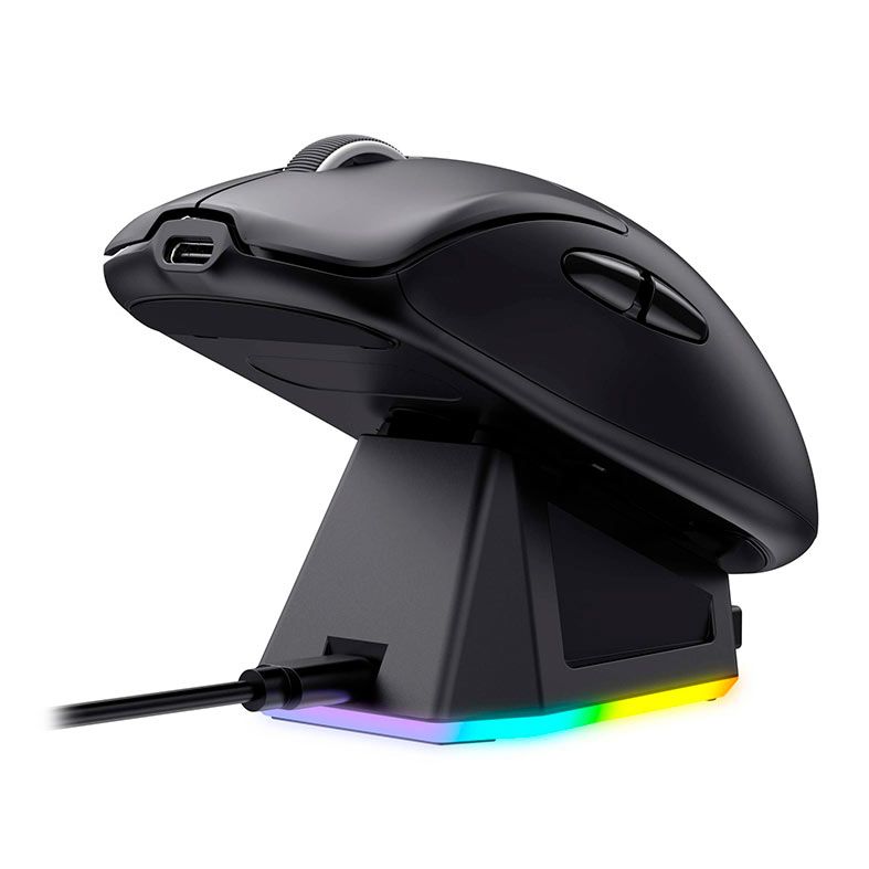 Mouse Gamer Havit MS979WB, RGB, Wireless, 19000DPI, 6 Botoes, Preto, HV-MS979WB-BK