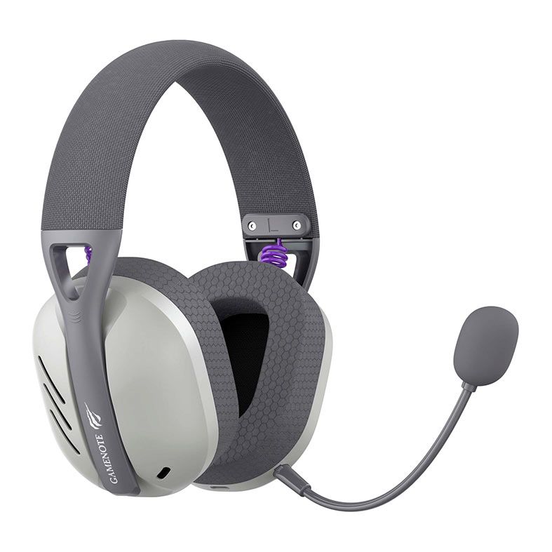 Headset Gamer Havit Gamenote Fuxi-H3, Drivers 40mm, Wireless, Cinza, HVGMH-FUXI-H3-GY