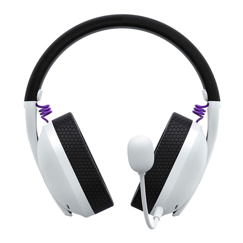 Headset Gamer Havit Gamenote Fuxi-H3, Drivers 40mm, Wireless, Preto e Branco, HVGMH-FUXI-H3-WB