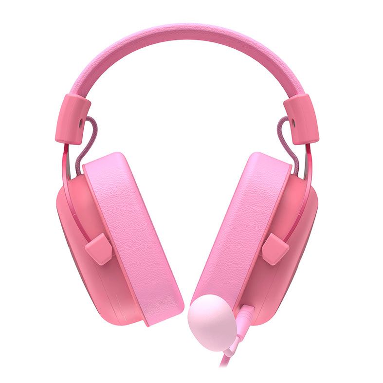 Headset Gamer Havit H2002d, Drivers 53mm, Rosa, HVGMH-H2002D-PK
