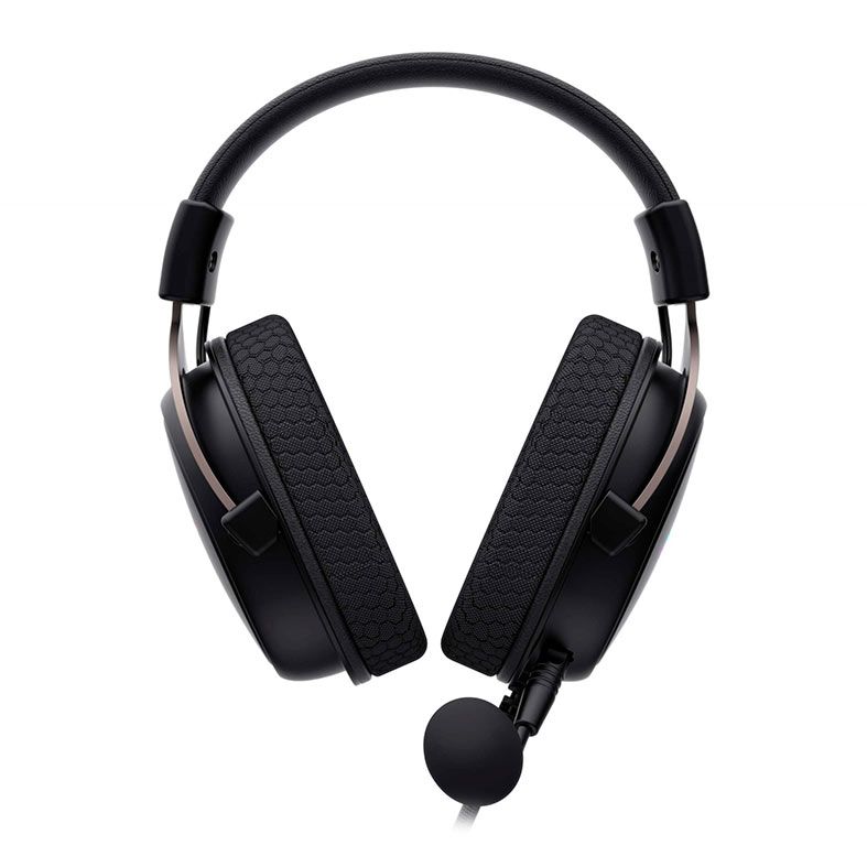Headset Gamer Havit H2002R, RGB, Drivers 50mm, Preto, HVGMH-H2002R-BO