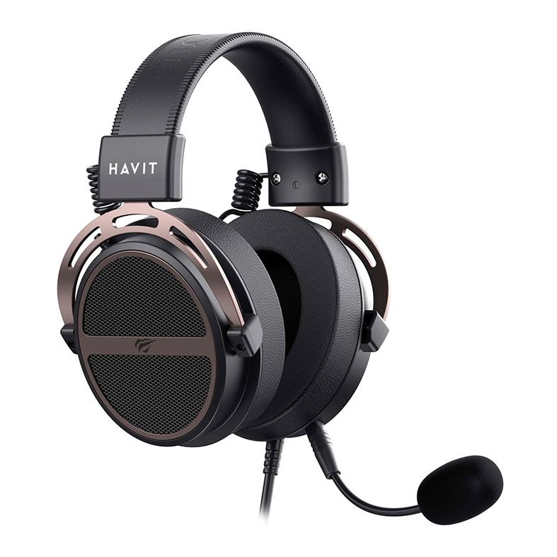 Headset Gamer Havit Gamenote H2030E, Drivers 50mm, Preto, HVGMH-H2030E-BO