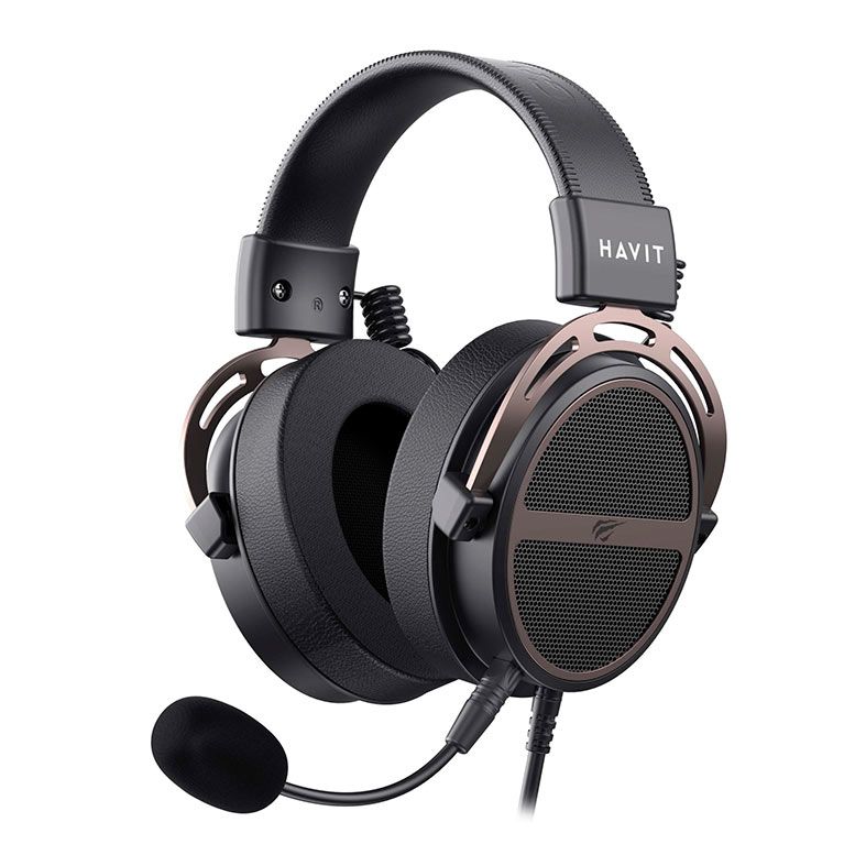 Headset Gamer Havit Gamenote H2030E, Drivers 50mm, Preto, HVGMH-H2030E-BO