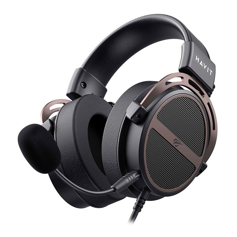 Headset Gamer Havit Gamenote H2030E, Drivers 50mm, Preto, HVGMH-H2030E-BO