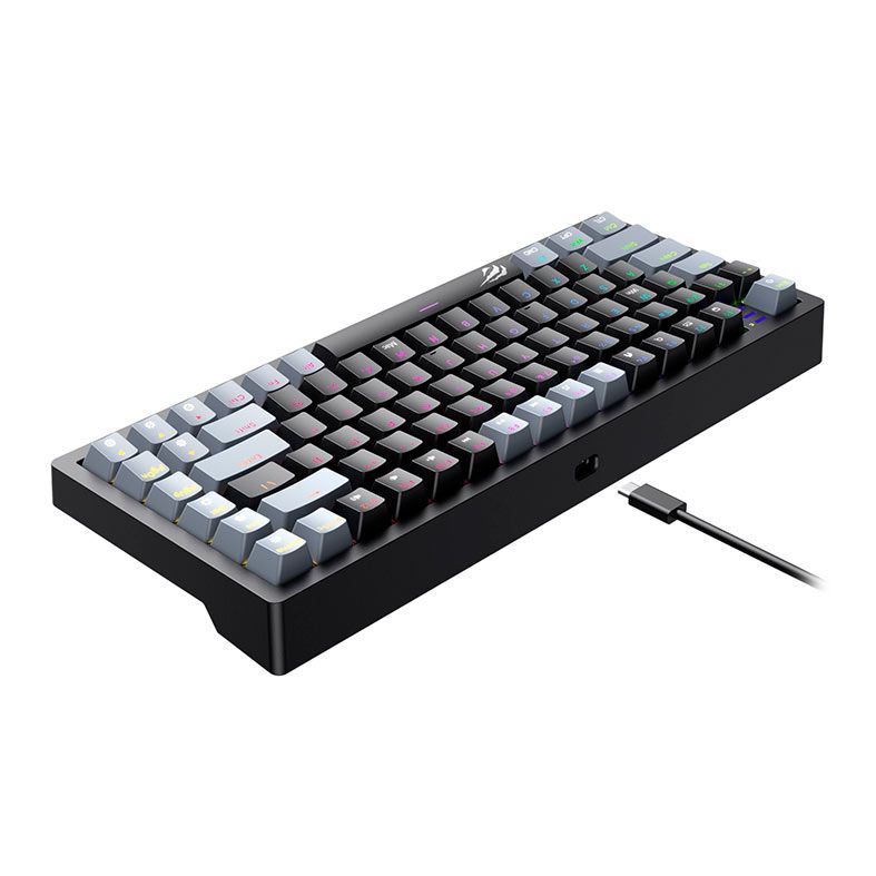Teclado Mecanico Havit KB879L, RGB, Switch RED, HVKB-KB879L-BK