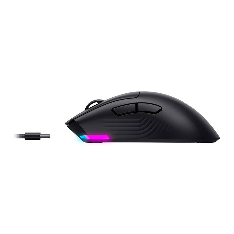 Mouse Gamer Havit MS966WB, RGB, Wireless, 10000DPI, 7 Botoes, Preto, HVMS-MS966WB-BK