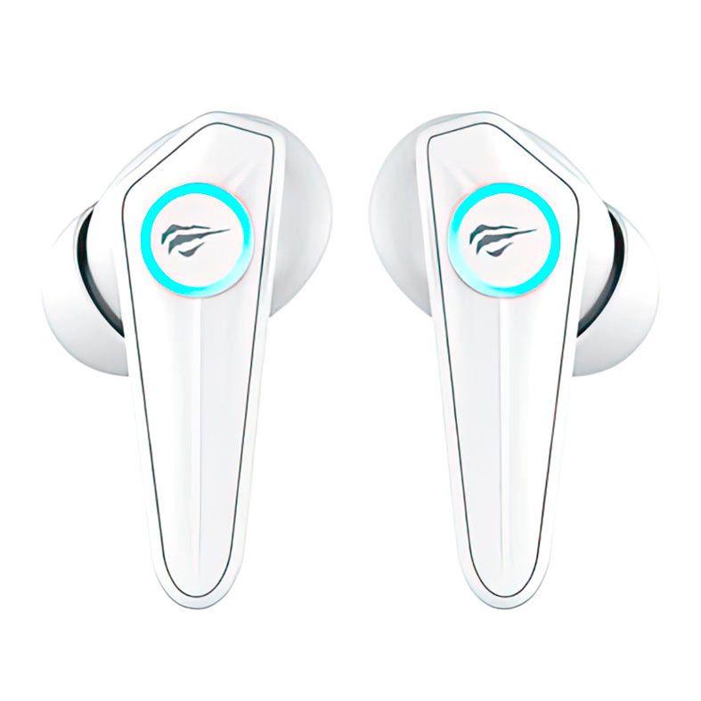 Fone de Ouvido Havit TW952 Pro, RGB. Wireless, Branco, HVTWS-TW952PRO-RGB-WH
