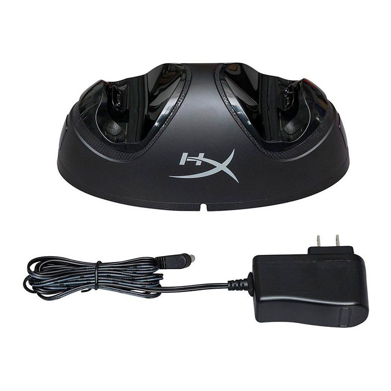 Carregador HyperX ChargePlay Duo, DualShock 4, Preto, HX-CPDU-C