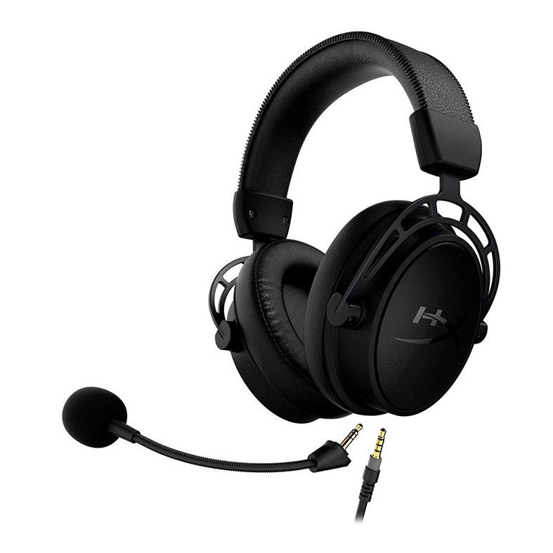 Headset Gamer HyperX Cloud Alpha S, Som Surround 7.1, Drivers 50mm, Preto, HX-HSCAS-BK/WW