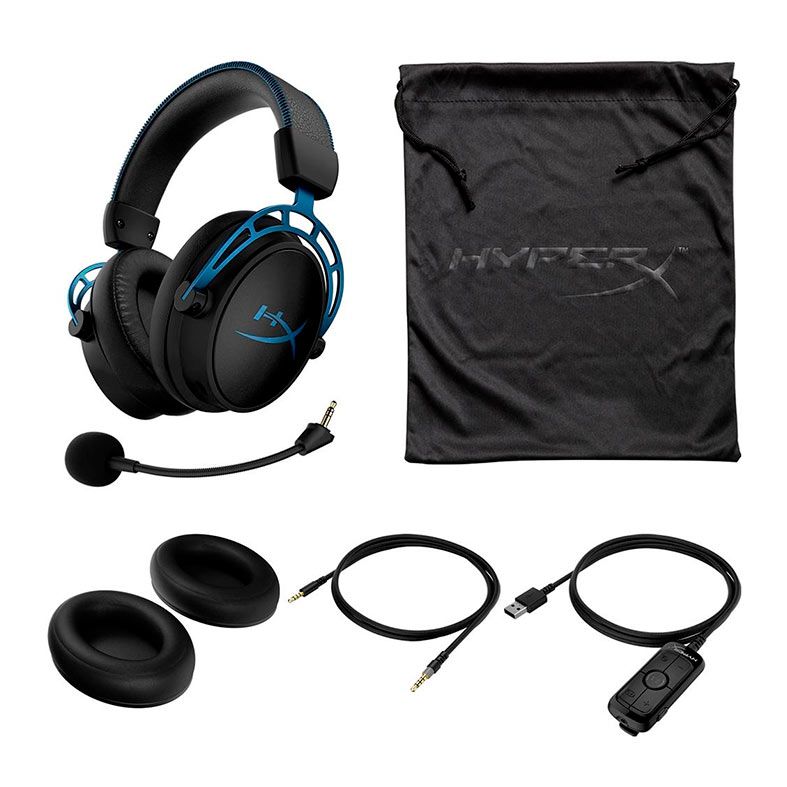 Headset Gamer HyperX Cloud Alpha S 7.1, HX-HSCAS-BL/WW
