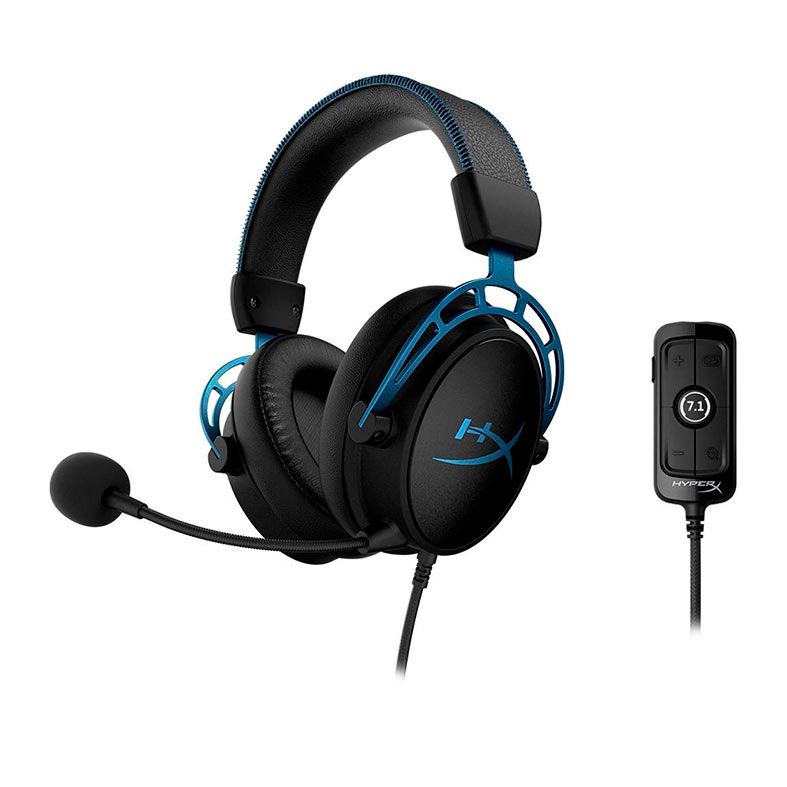 Headset Gamer HyperX Cloud Alpha S 7.1, HX-HSCAS-BL/WW