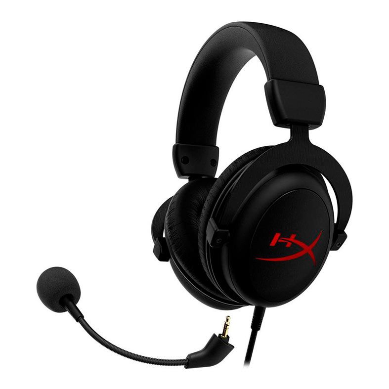 Headset Gamer HyperX Cloud Core, Som Surround 7.1, Drivers 53mm, Preto, HX-HSCC-2-BK/WW