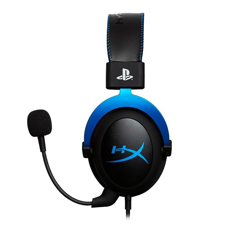 Headset Gamer HyperX Cloud PS4 Black/Blue, HX-HSCLS-BL/AM