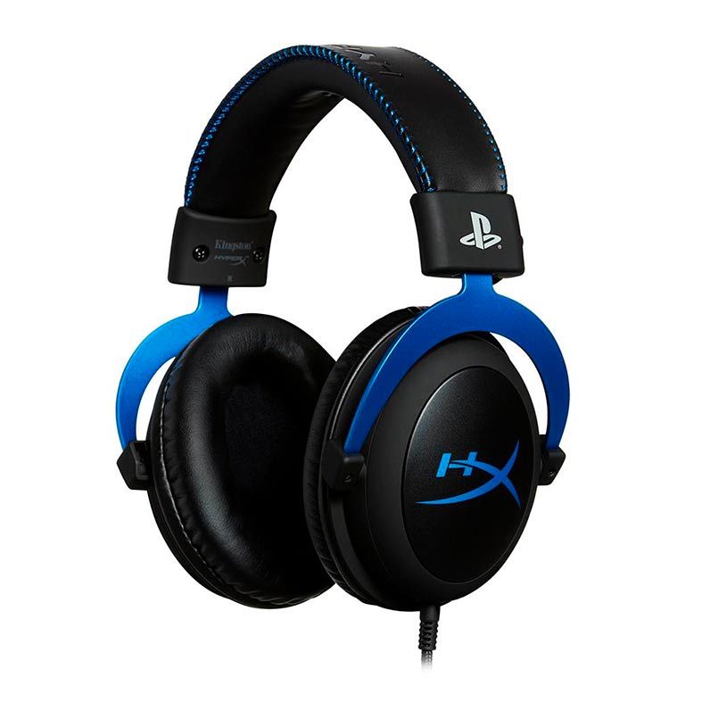 Headset Gamer HyperX Cloud PS4 Black/Blue, HX-HSCLS-BL/AM